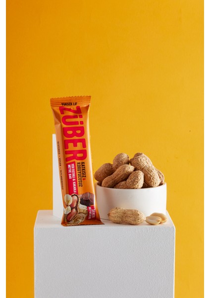 Yer Fıstıklı ve Kakaolu Meyve Bar 40gr X 12 Adet