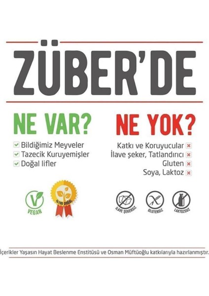 Yer Fıstıklı ve Kakaolu Meyve Bar 40gr X 12 Adet