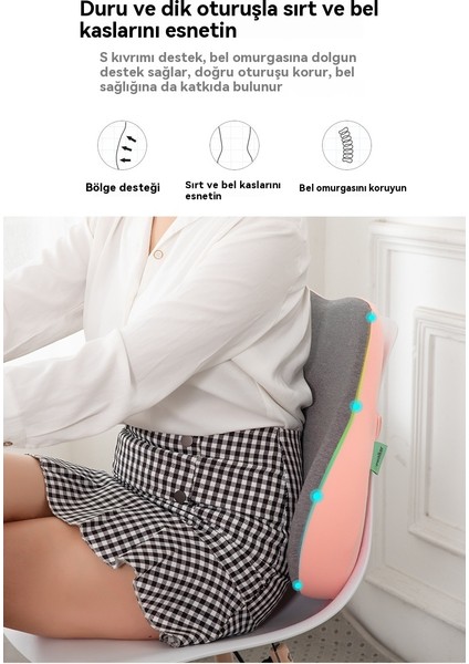 家用办公室记忆棉护腰靠垫 (Yurt Dışından) indirimleri