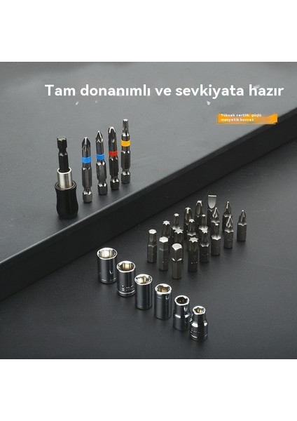 Çok Fonksiyonlu 50 Adet Ev Aletleri Tornavida Seti (Yurt Dışından) fırsatları