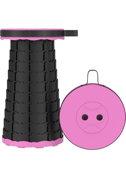 Açık Seyahat Taşınabilir Katlanır Teleskopik Koltuk (Yurt Dışından)