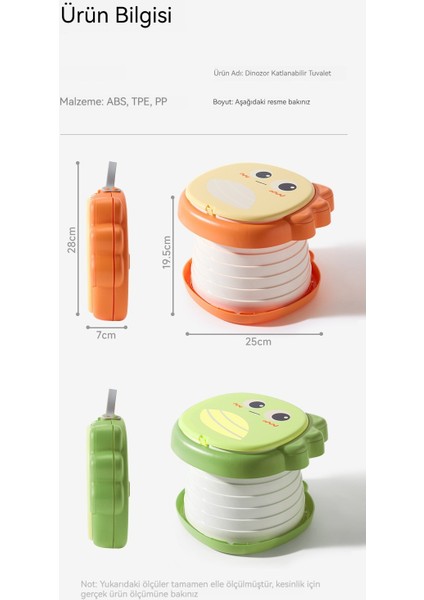 Çocuk Taşınabilir Katlanabilir Küçük Tuvalet Erkek ve Kadın Bebek Seyahat Araba Tuvaleti (Yurt Dışından) modelleri