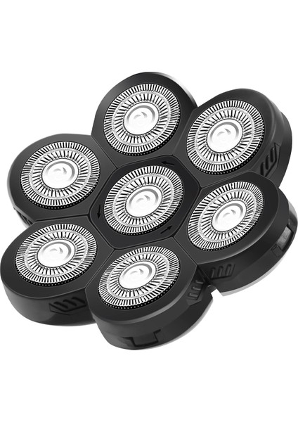 7d Elektrikli Tıraş Makinesi Yedek Kafaları 7 Kafaları Kafa Tıraş Makinesi Kel Tıraş Makinesi Sakal Elektrikli Tıraş Makinesi Kafası Erkekler Için (Renkli) (Yurt Dışından) fiyatları
