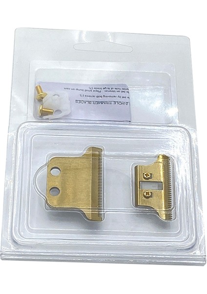8081 8171 Gold Için 2 Delikli Kesme Makinesi Kesici Yedek Saç Kesme Bıçakları (Yurt Dışından)