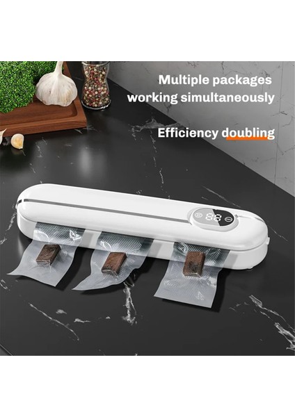 Ev Mutfak Için Elektrikli Vakumlama Makinesi Paketleme Makinesi Otomatik Vakumlu Gıda Sızdırmazlık, Yeşil, Ab Tak (Yurt Dışından) fiyatları