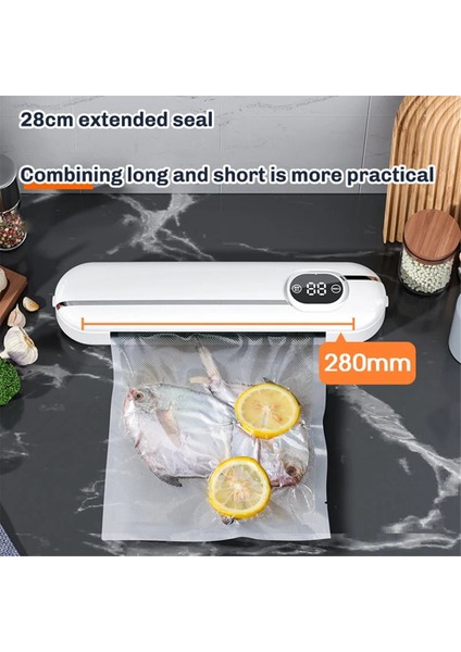 Ev Mutfak Için Elektrikli Vakumlama Makinesi Paketleme Makinesi Otomatik Vakumlu Gıda Sızdırmazlık, Yeşil, Ab Tak (Yurt Dışından) modelleri