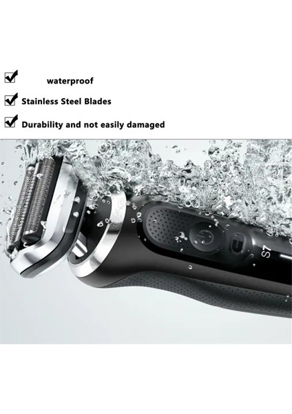 73S Folyo ve Kesici Tıraş Makinesi Yedek Başlıkları Braun Series 7 Elektrikli Tıraş Makineleri Tıraş Makinesine Uygundur (Yurt Dışından) fırsatları