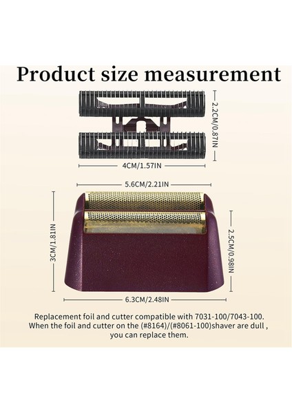 WAHL7031-100 Tıraş Seti Berber Dükkanı Elektrikli Tıraş Makinesi Başlığı Aksesuarları Elektrikli Tıraş Makinesi Alet Aksesuarları Tıraş Seti (Yurt Dışından) fırsatları