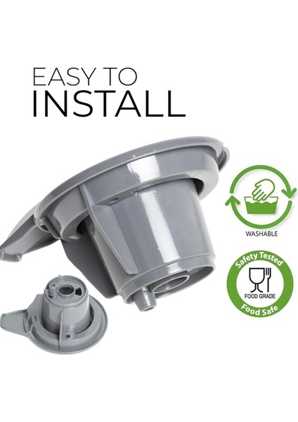 Hamilton Beach Flexbrew Kahve Makinesi Alt Iğnesi K-Cup Tutucu 49902 Vb. Serisi Için Yedek Iğne Parçası (Yurt Dışından) modelleri