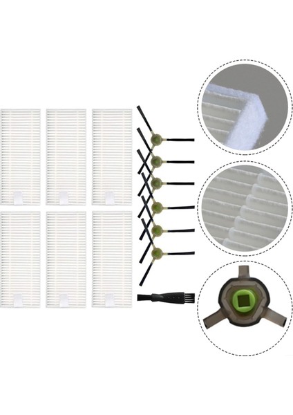 Vakum Yedek Ömür Boyu K2 K4 K5 M210 M210S M210B M213 Robot Vakum Parçaları Aksesuarları (Yurt Dışından) modelleri