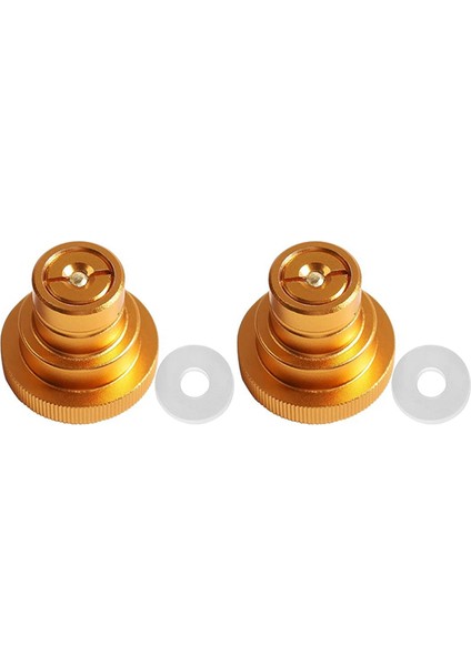 Terra/art//duo Makinesi Soda Adaptörü TR21-4 Dişli Valf Dolum 2 Takım (Altın) (Yurt Dışından)