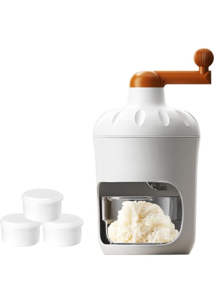 Kar Konisi Makinesi Kılavuzu, Kar Külahları Için Buz Kırıcı, Ev Için Traşlanmış Buz Makinesi Makinesi, 3 Kutu Smoothie ile (Yurt Dışından)
