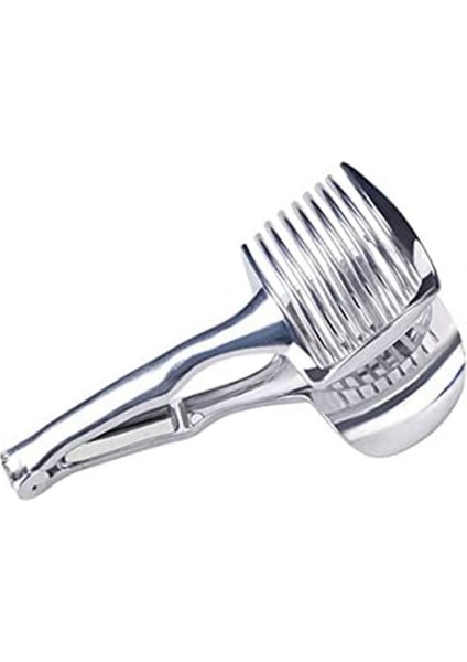 Mutfak Alet Kullanışlı Soğan Tutucu Patates Domates Dilimleme Sebze Meyve Kesici Güvenlik Pişirme Araçları Aksesuarları (Yurt Dışından)