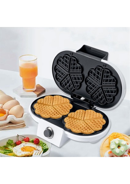 Home Love Waffle Makinesi Sandviç Makinesi Çok Fonksiyonlu Çift Tepsili Waffle Makinesi Isıtmalı Kahvaltı Makinesi Ab Fişi (Yurt Dışından) fiyatları