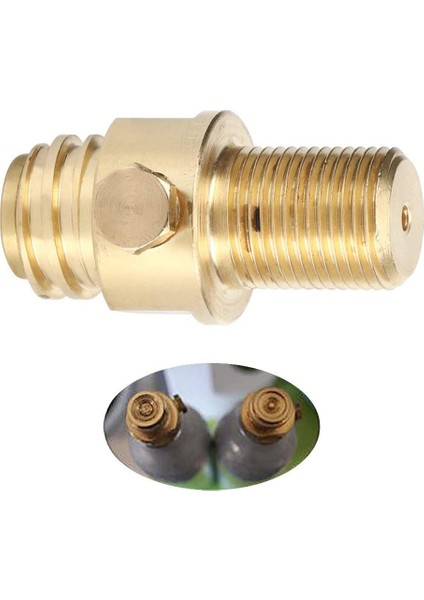 Soda Silindir Vanası Co2 Dolum Adaptörü Dönüştürücü M18X1.5, Tanklar Için Soda Şişeleri Silindir Dolum Adaptörü (Yurt Dışından) fırsatları