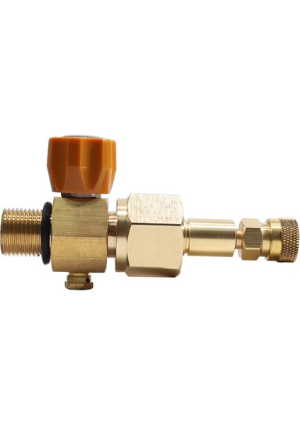 Soda Dolum Şişesi Co2 Adaptör Konnektör Kiti Hızlı Adaptör Yüksek Basınçlı Gaz Tüpü Için 8mm Dişi 5/8-18UNF (Yurt Dışından) fiyatları