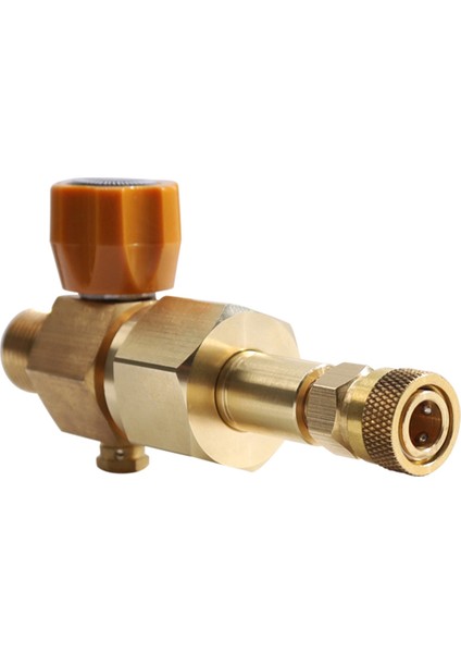 Soda Dolum Şişesi Co2 Adaptör Konnektör Kiti Hızlı Adaptör Yüksek Basınçlı Gaz Tüpü Için 8mm Dişi 5/8-18UNF (Yurt Dışından) modelleri