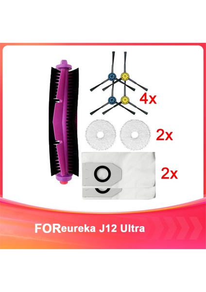 Eureka J12 Ultra Yedek Sarf Malzemeleri Süpürge Sarf Malzemeleri, 1 Set (Yurt Dışından)