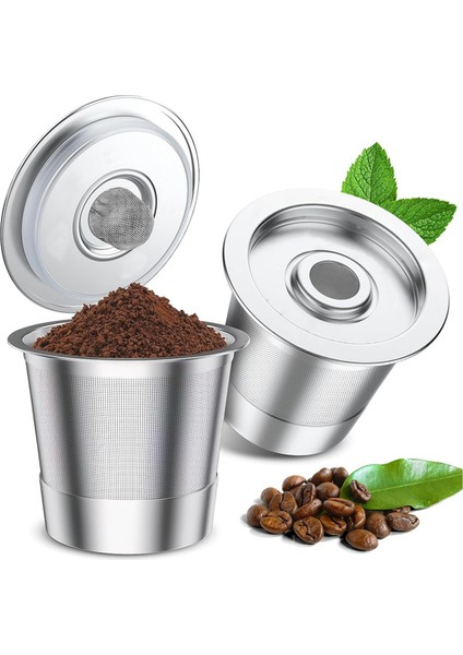 Geri Dönüşümlü Kahve Kapsüllü Kahve Makinesi / Filtre Ekranlı Paslanmaz Çelik Tek Delikli Kahve Makinesi Kahve Kapsüllü Bardak (Yurt Dışından) fiyatları