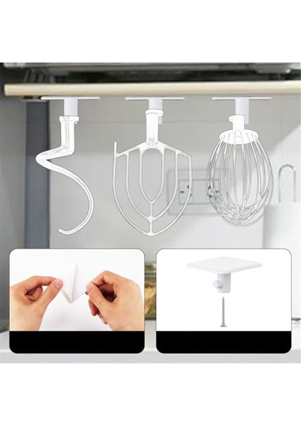 Stand Mikser Aksesuar Tutucu, Stand Mikser Aksesuarlarını Saklama/mikser Beyaz Mutfak Eşyaları Için Parça Düzenleyici (Yurt Dışından) modelleri