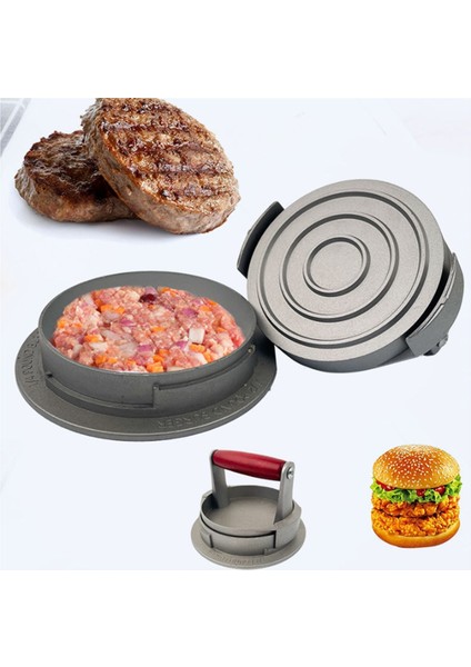Burger Pres Patty Maker Yapışmaz, Dolgulu Hamburger Köfte Kalıbı Manuel Hamburger Biftek Kahvaltı Makinesi (Yurt Dışından) fırsatları