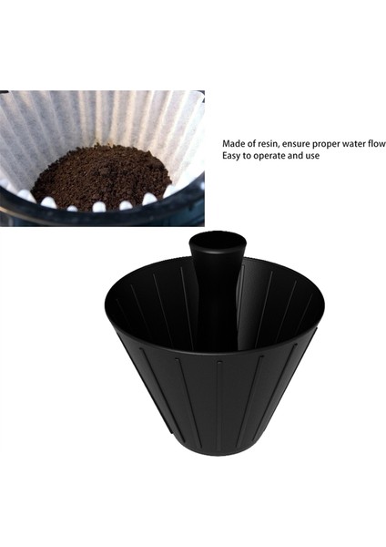 Koni Tasarım Kahve Filtresi Kupası Yeniden Kullanılabilir El Yapımı Kahve Damlatıcı Süzgeç Üzerine Dökme Kahve Damlatıcı B (Yurt Dışından) fırsatları