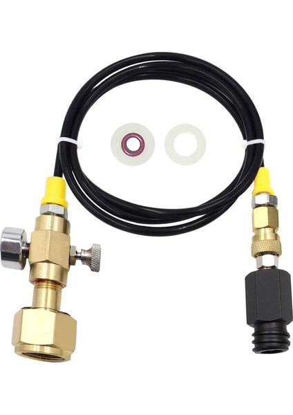 Yükseltilmiş CGA320 Co2 Tankı Adaptörü Doğrudan Soda Makinesine Bağlanır, TR21-4 Soda Su Makinesi Için Adaptör (Yurt Dışından)