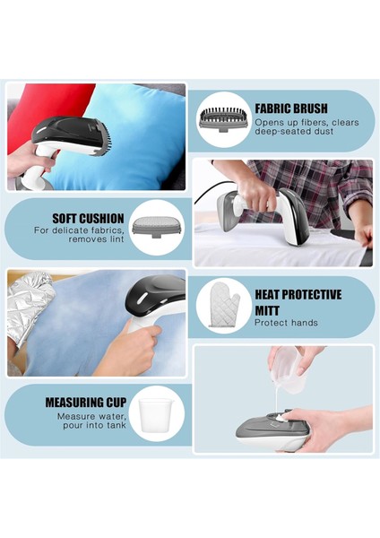 1800W Güçlü Elde Taşınabilir Kumaş Buhar Makinesi, Hızlı Seramik Isınma Plakalı Profesyonel Giysi Buhar Makinesi, Ab Fişi (Yurt Dışından) fırsatları