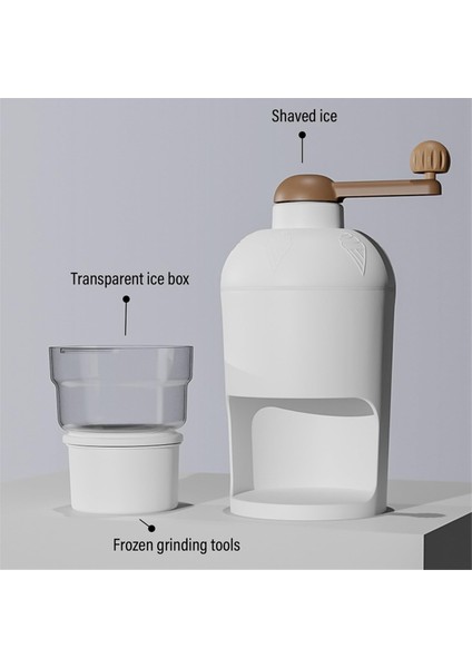 Manuel Buz Kırıcı Döner Buz Kırıcı Traşlanmış Buz Yapıcı Ev Taşınabilir Buz Makinesi El Krank Buz Kıyıcı Gümrükleme (Yurt Dışından) modelleri