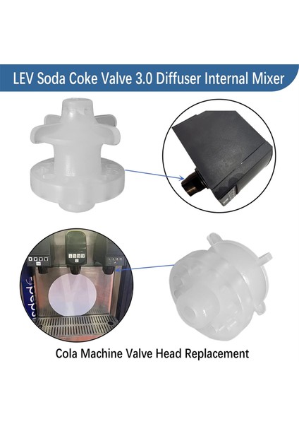 4 Adet Lev Soda Kok Vanası 3.0 Difüzör Dahili Mikser, Kola Makinesi Yedek Tamir Vanası Düzeneği 28368 (Yurt Dışından) fırsatları