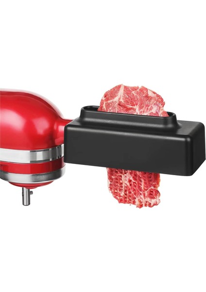 Kitchenaid Stand Mikseri Için Et Yumuşatıcı Paslanmaz Çelik Dişliler Et Yumuşatıcı Mutfak Kümes Hayvanı Yumuşatıcıları Siyah (Yurt Dışından)