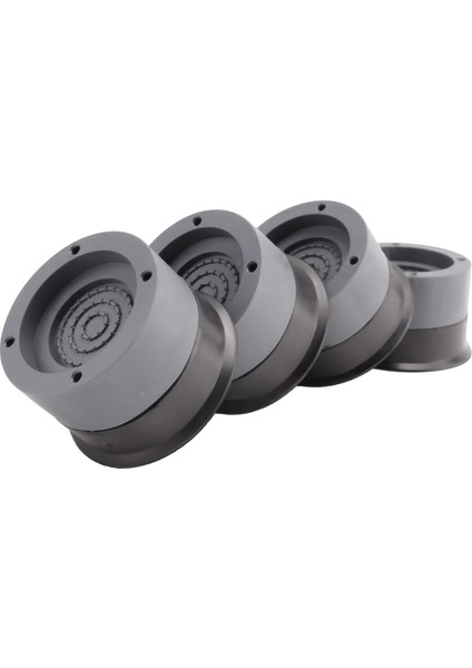 4 Adet/takım Titreşim Önleyici Pedler Kauçuk Gürültü Azaltma Titreşim Yıkayıcı ve Kurutucu Için Yürüme Önleyici Ayak Montajı Ayarlanabilir Yükseklik Çamaşır Makinesi Matı (Gri) (Yurt Dışından) modelleri