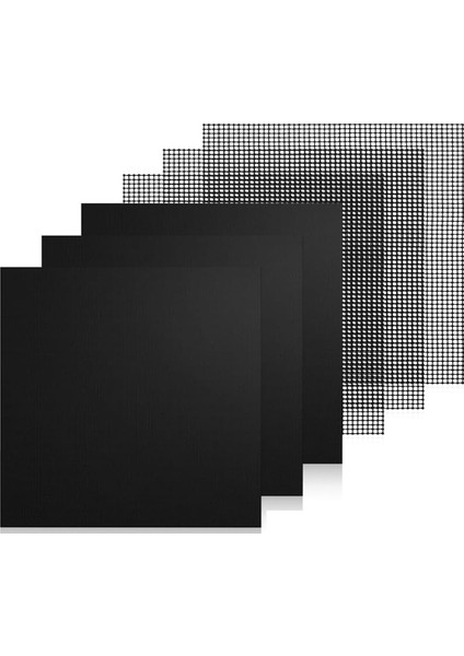 Ninja Için 6 Adet Yeniden Kullanılabilir Fritöz Kaplaması, Fırın Altı Için 12X12 Inç Yapışmaz Kaplama, Fırınlama/mikrodalga Fırın Kullanımı Için (Yurt Dışından)