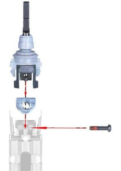 Philips 6 Serisi Veya 9 Serisi HX6970 HX9360 HX6930 Için 2 Adet Elektrikli Diş Fırçası Bağlantı Çubuğu Parçaları Onarım Parçası (Yurt Dışından) modelleri