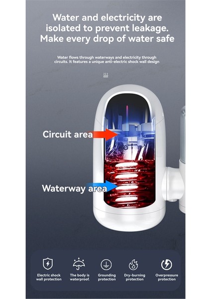 Anında Isınan Musluk Sıcak Su Musluğu Tankless Su Isıtıcısı Elektrikli Mutfak Musluğu Hızlı Isınan Su Musluğu 3300W Ab Fişi (Yurt Dışından) fiyatları