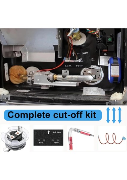 93866 Rv Su Isıtıcı Termal Kesme Kiti ve Atwood 93866 91447 ile Uyumlu Eco Termostat Montaj Kiti (Yurt Dışından) fırsatları