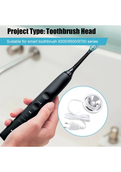 Diamonclean Diş Fırçası Şarj Cihazı Için CBA1001 Elektrikli Diş Fırçası 9300/9500/9700 Serisi W/o Kutusu Ab Tak (Yurt Dışından) fırsatları