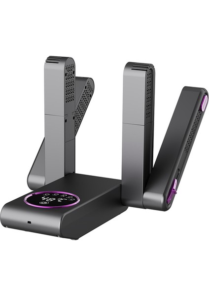 Ayakkabı ve Bot Kurutma Makinesi Taşınabilir Elektrikli Ayakkabı ve Bot Kurutma Makinesi 180° Katlanabilir Tasarım Akıllı Ekran Ayakkabı, Eldiven, Şapka, Çorap ve Abd Fişi Için (Yurt Dışından)