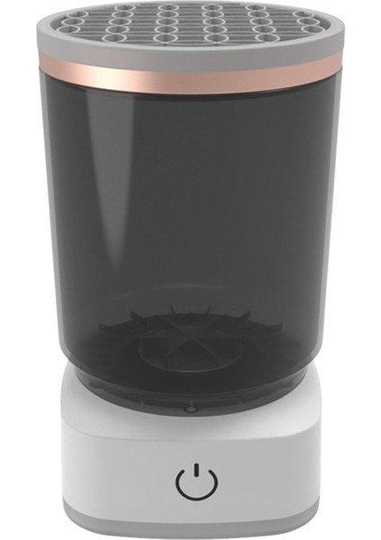 USB Fişli Taşınabilir Elektrikli Makyaj Fırçası Temizleyici Kauçuk Makyaj Makinesi Elektrikli USB Hızlı Temizleyici Temizleme Fırçası, B (Yurt Dışından)