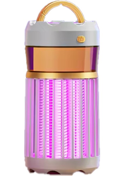 3'ü 1 Arada Sivrisinek Öldürücü Lamba Kamp Aydınlatması Dış Mekan Ev Gece Lambası USB Girişli Elektrik Şoku Sivrisinek Öldürücü Lamba (Yurt Dışından)