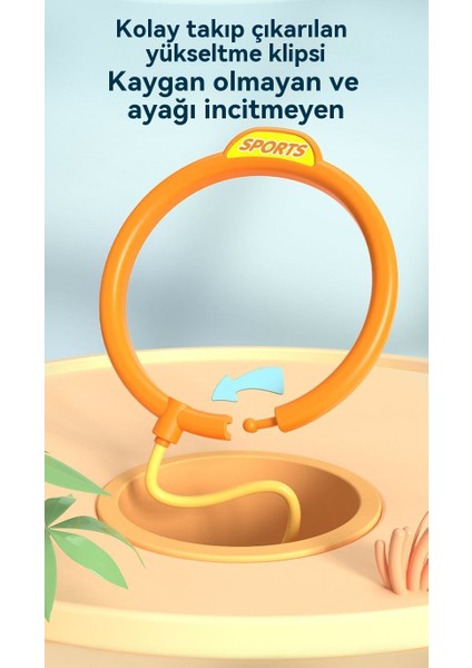 Çocuklar Için Işıklı Gece Görünümlü Tek Ayaklı Fırlatma Topu Zıplama Ipi Topu (Yurt Dışından) modelleri
