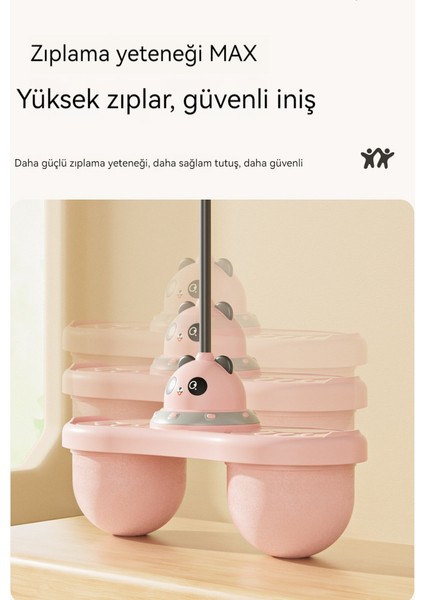 Denge Uzun Boylu Spor Çift Hava Yastığı Çocuk Atlama Topu (Yurt Dışından) fiyatları