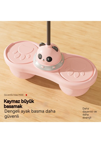 Denge Uzun Boylu Spor Çift Hava Yastığı Çocuk Atlama Topu (Yurt Dışından) indirimleri