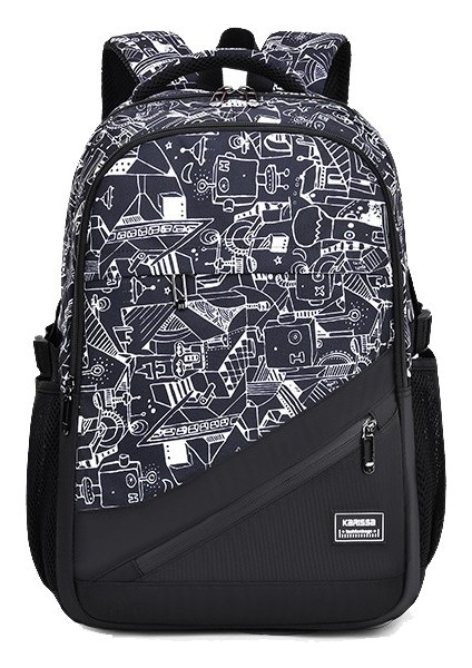 Ruyı Öğrencileri Rahat Okul Çantası Hafif Nefes (Yurt Dışından)