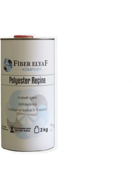 Kompozit Fiber Elyaf ve Polyester Reçine Seti 2 Kg + 20 Gr Sertleştirici – Onarım ve Üretim Projeleri İçin fırsatları