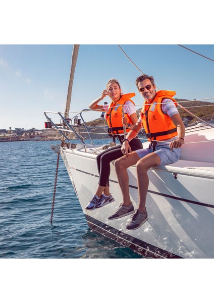 Marin 100N S Beden Can Yeleği – Kıyı ve Yelken Kullanımı, Fermuarlı, Boyun Destekli, UV ve Tuzlu Suya Dayanıklı