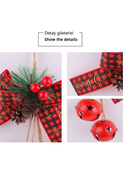 Noel Yay Ferforje Çan Dekorasyonu (Yurt Dışından) fırsatları