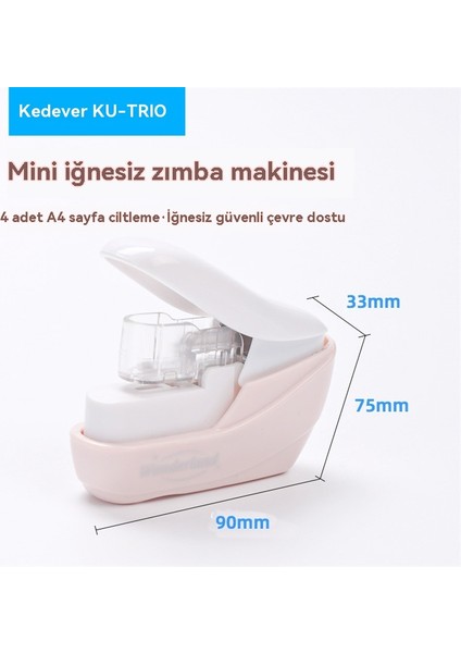 Ofis Malzemeleri Kabartmalı Tapsız Zımba (Yurt Dışından) fırsatları