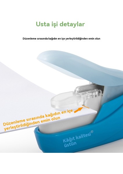 Ofis Malzemeleri Kabartmalı Tapsız Zımba (Yurt Dışından) indirimleri