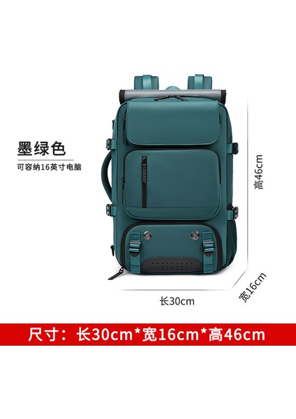 Seyahat Sırt Çantası Büyük Kapasiteli Ultra Hafif Çok Fonksiyonlu Bagaj Çantası (Yurt Dışından)